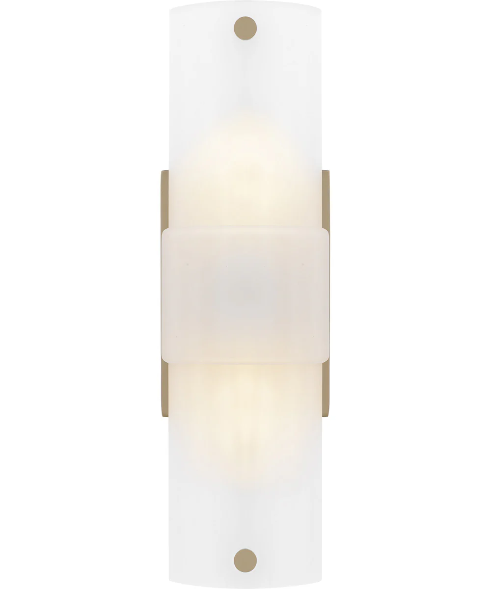 Finnegan Small 2-light Wall Sconce Bronze Gold - Image 3
