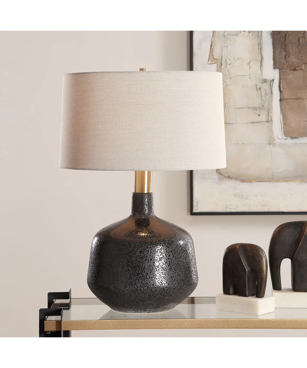 Flanagan Mottled Gloss Table Lamp - Image 2