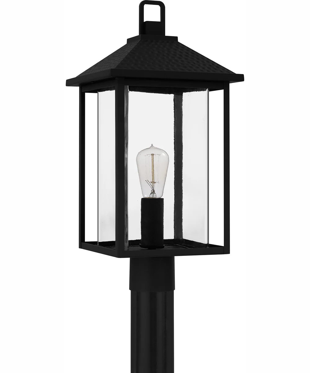 Fletcher Large 1-light Outdoor Post Light  Coastal Armour Aluminum Earth Black - Image 3