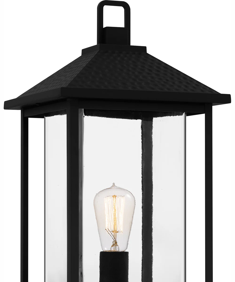 Fletcher Large 1-light Outdoor Post Light  Coastal Armour Aluminum Earth Black - Image 6