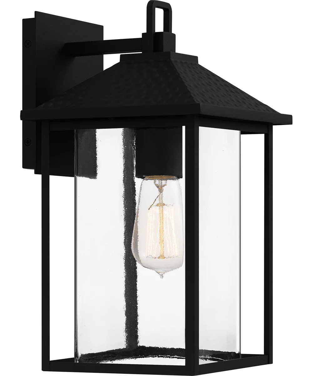 Fletcher Medium 1-light Outdoor Wall Light  Coastal Armour Aluminum Earth Black - Image 2