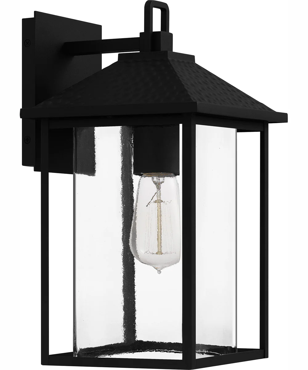 Fletcher Medium 1-light Outdoor Wall Light  Coastal Armour Aluminum Earth Black - Image 3