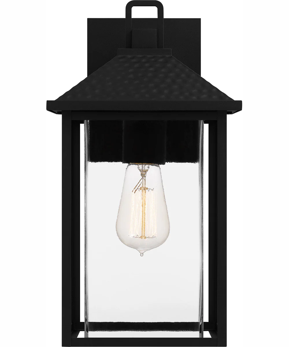Fletcher Medium 1-light Outdoor Wall Light  Coastal Armour Aluminum Earth Black - Image 4