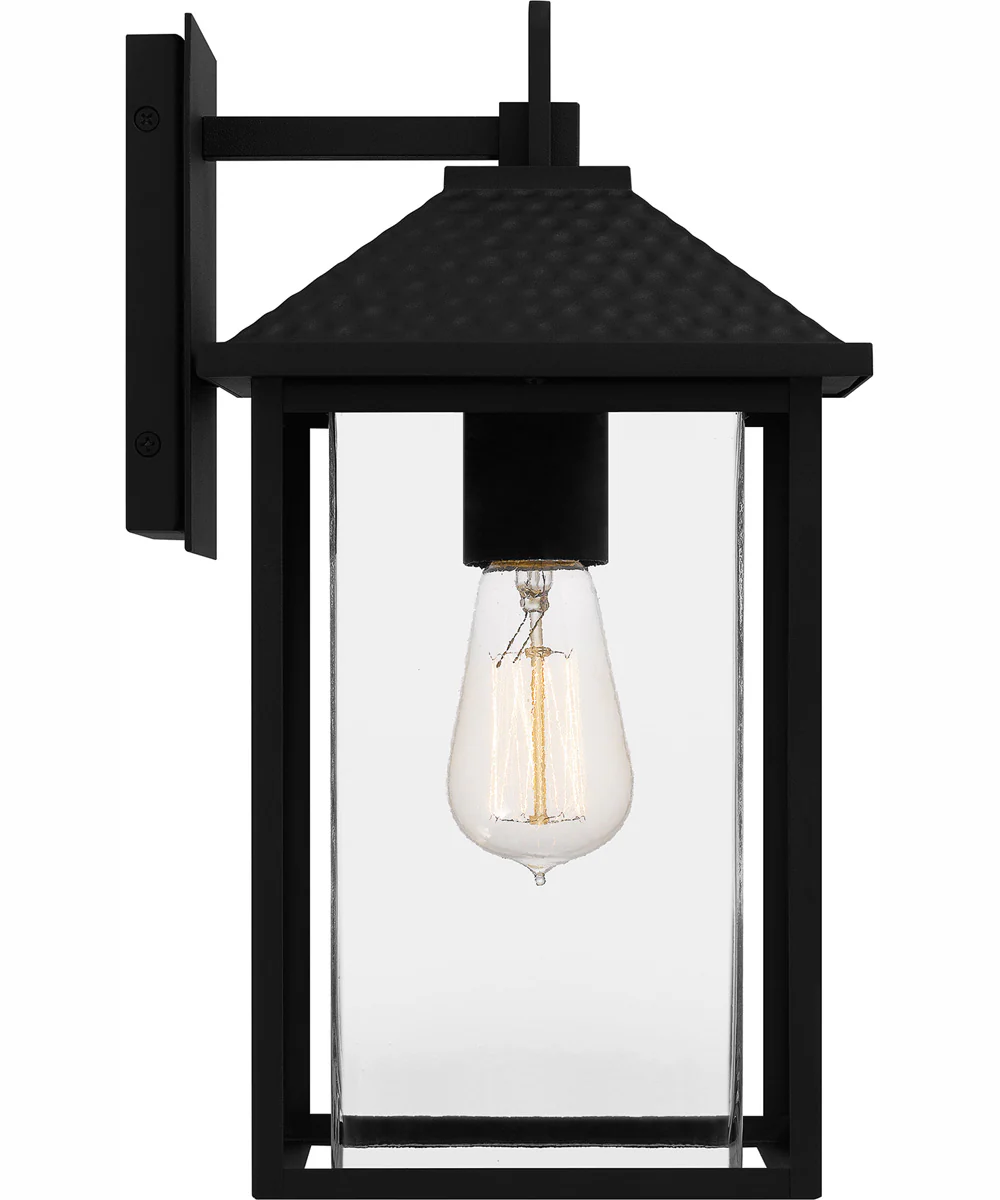 Fletcher Medium 1-light Outdoor Wall Light  Coastal Armour Aluminum Earth Black - Image 5