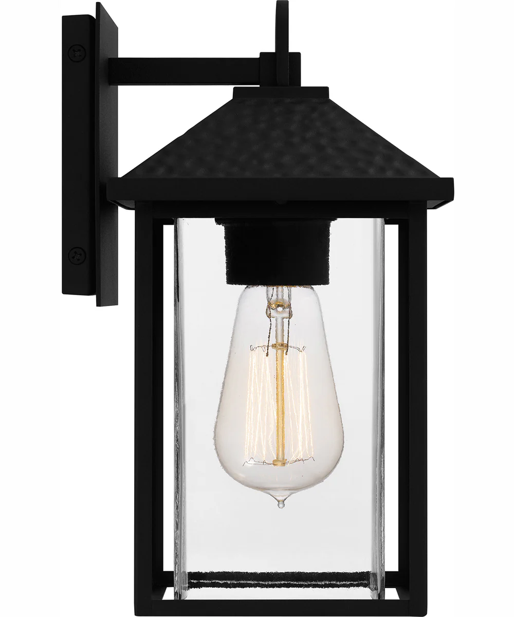 Fletcher Small 1-light Outdoor Wall Light Coastal Armour Aluminum Earth Black - Image 5