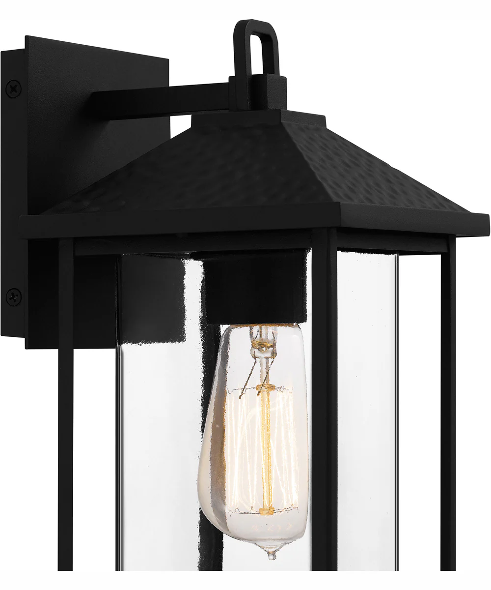 Fletcher Small 1-light Outdoor Wall Light Coastal Armour Aluminum Earth Black - Image 6