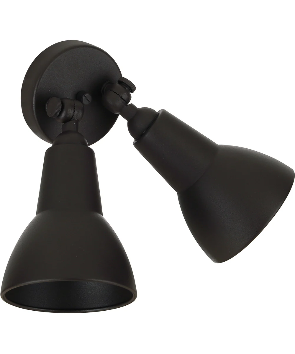 Flood Light 2-Light Outdoor Lighting Dark Textured Bronze - Image 11