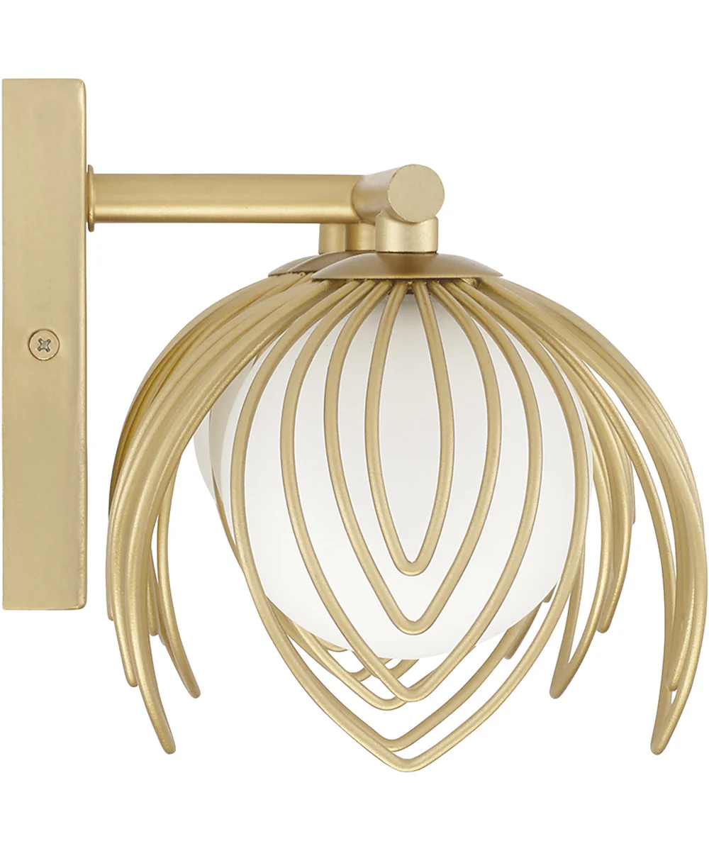 Flora 3-Light Vanity Buffed Gold - Image 5