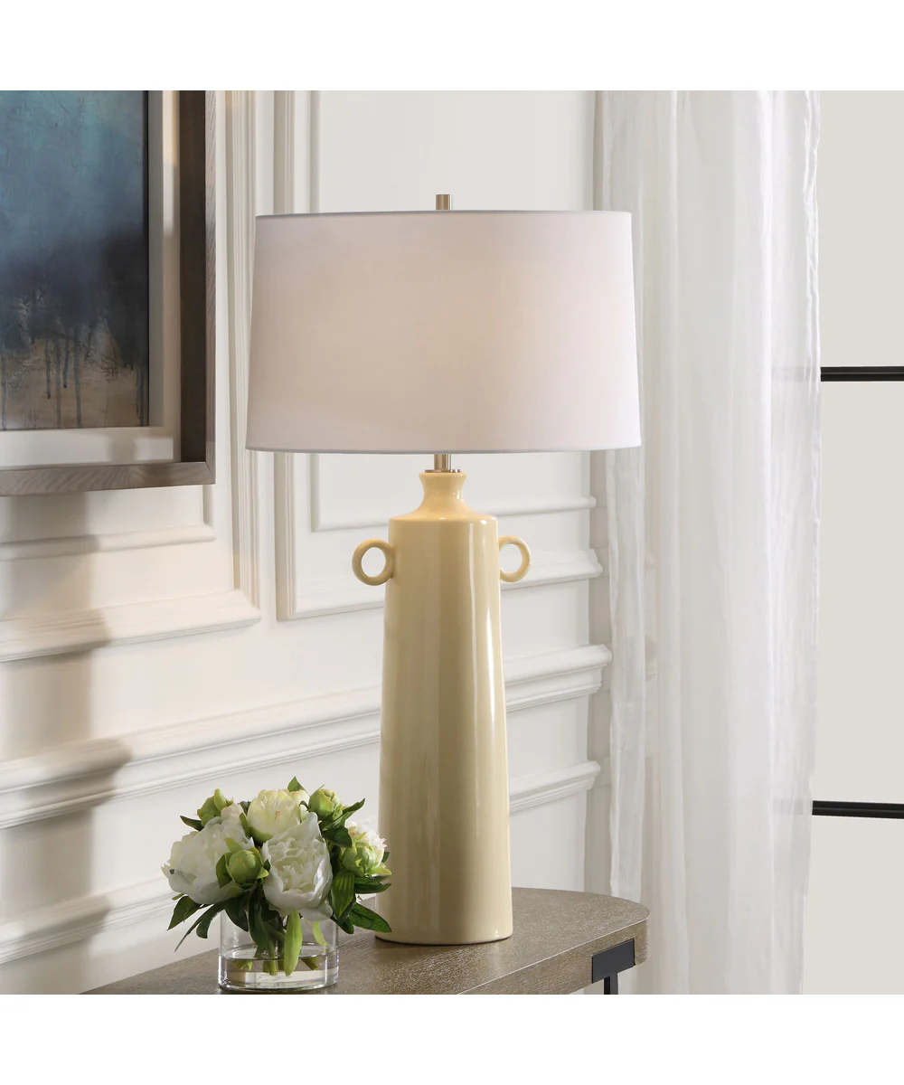 Florero Pale Yellow Table Lamp - Image 2