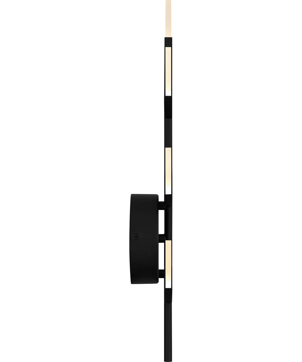 Flores Small 7-light Wall Sconce Matte Black - Image 4