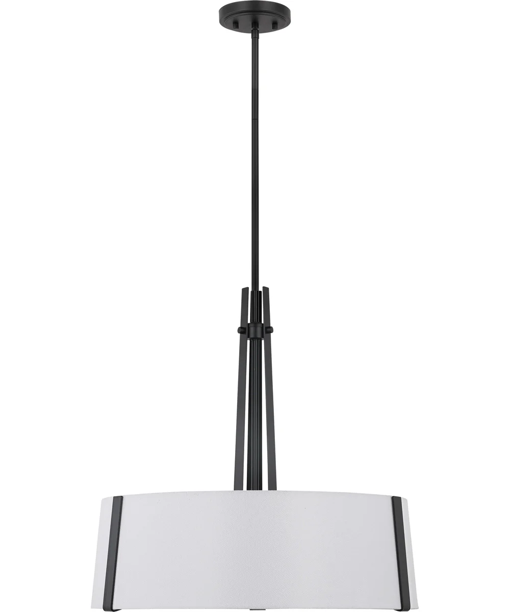 Flynn 3-Light Pendant Black - Image 2