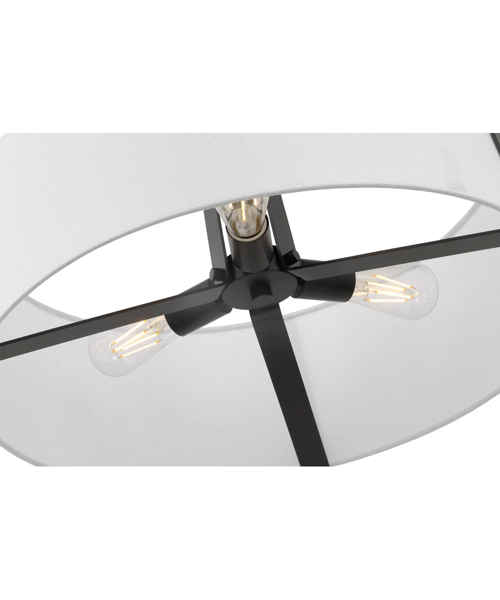 Flynn 3-Light Pendant Black - Image 6