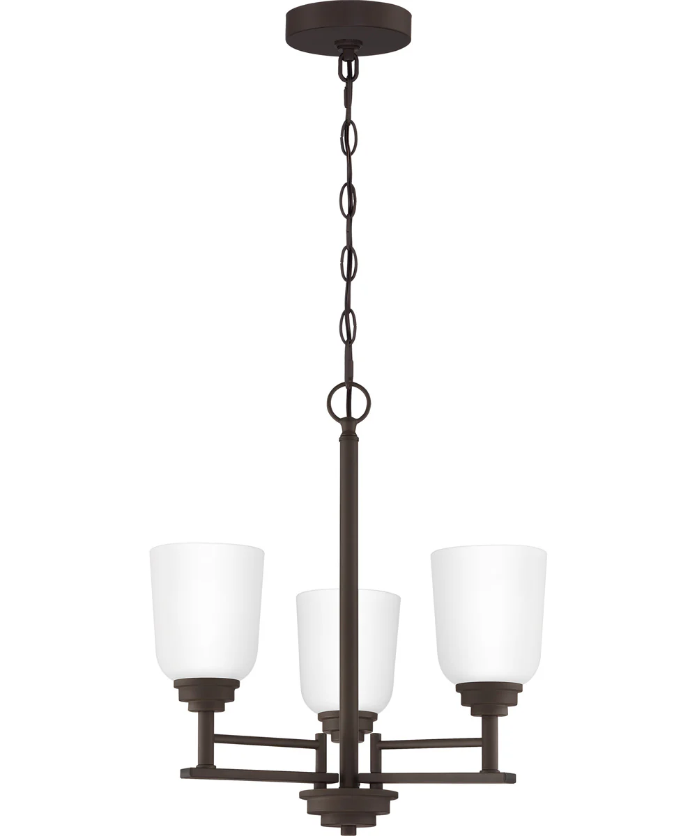 Foley 3-light Chandelier Old Bronze - Image 2