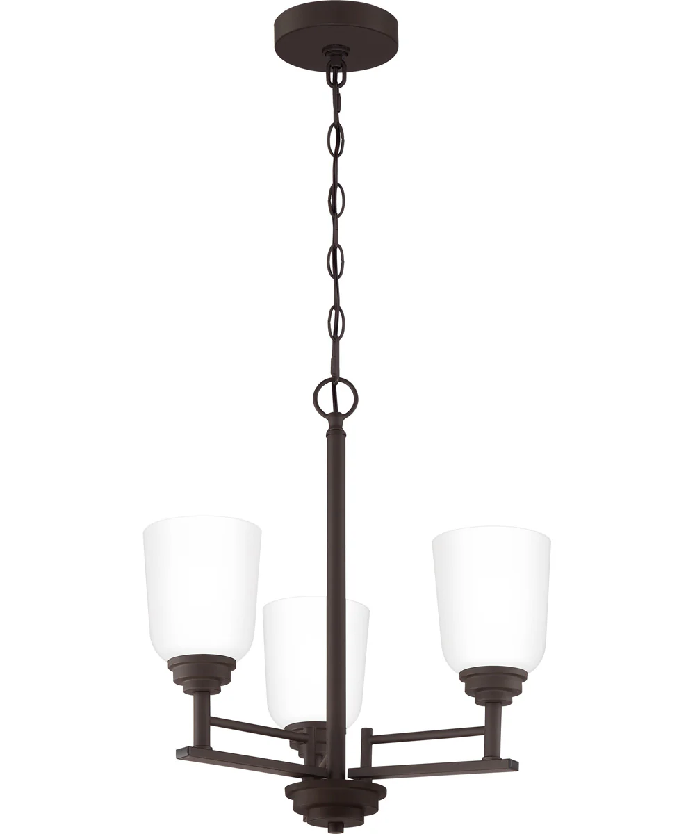 Foley 3-light Chandelier Old Bronze - Image 5