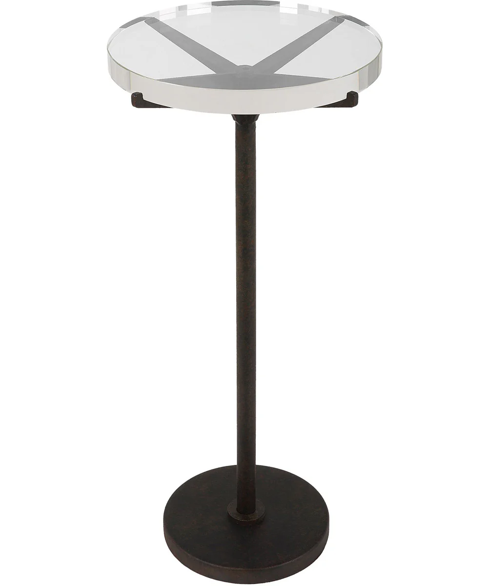 Forge Industrial Accent Table