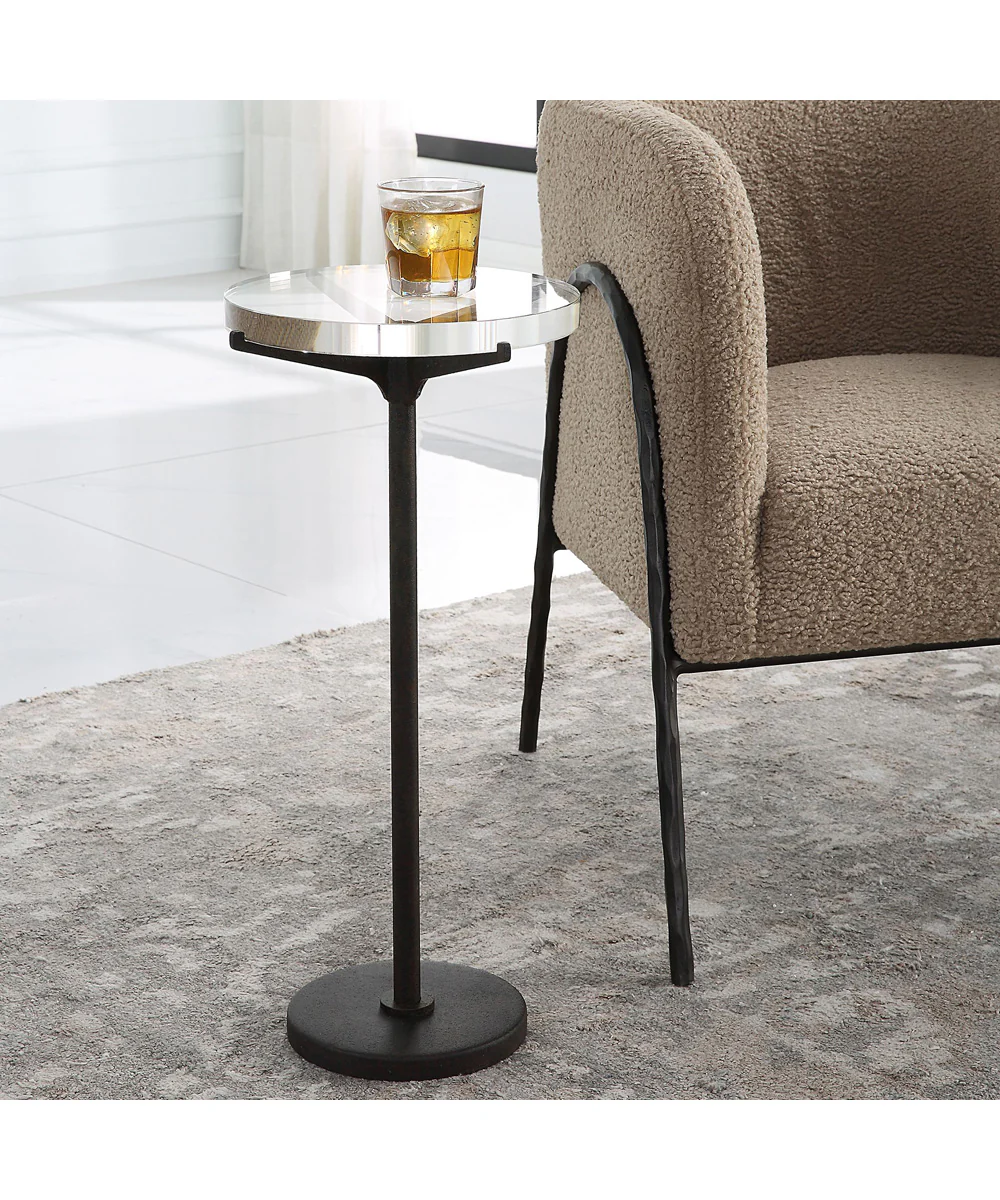 Forge Industrial Accent Table - Image 2