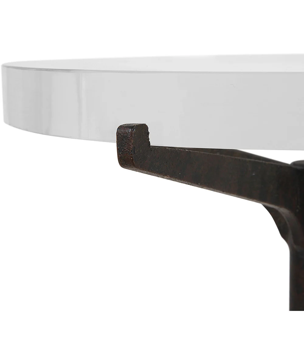 Forge Industrial Accent Table - Image 3
