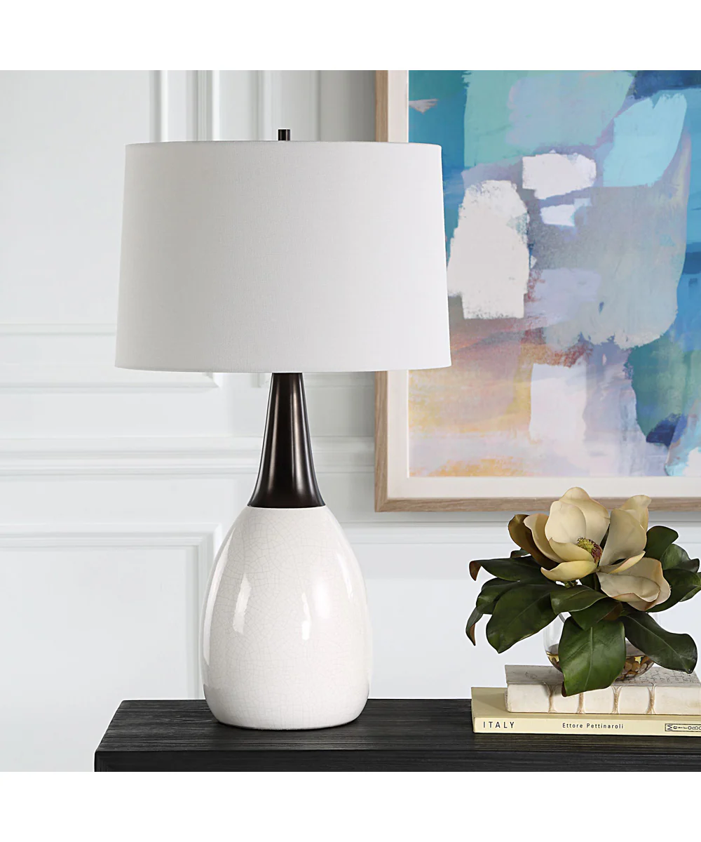 Fralin White Table Lamp - Image 3