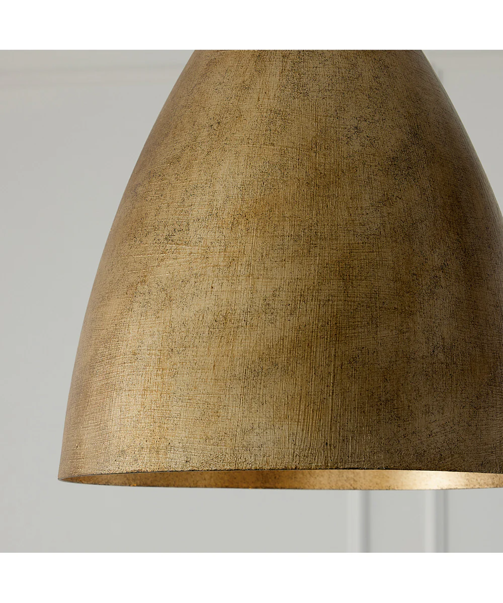 Francesca 1-Light Pendant Feathered Gold - Image 4