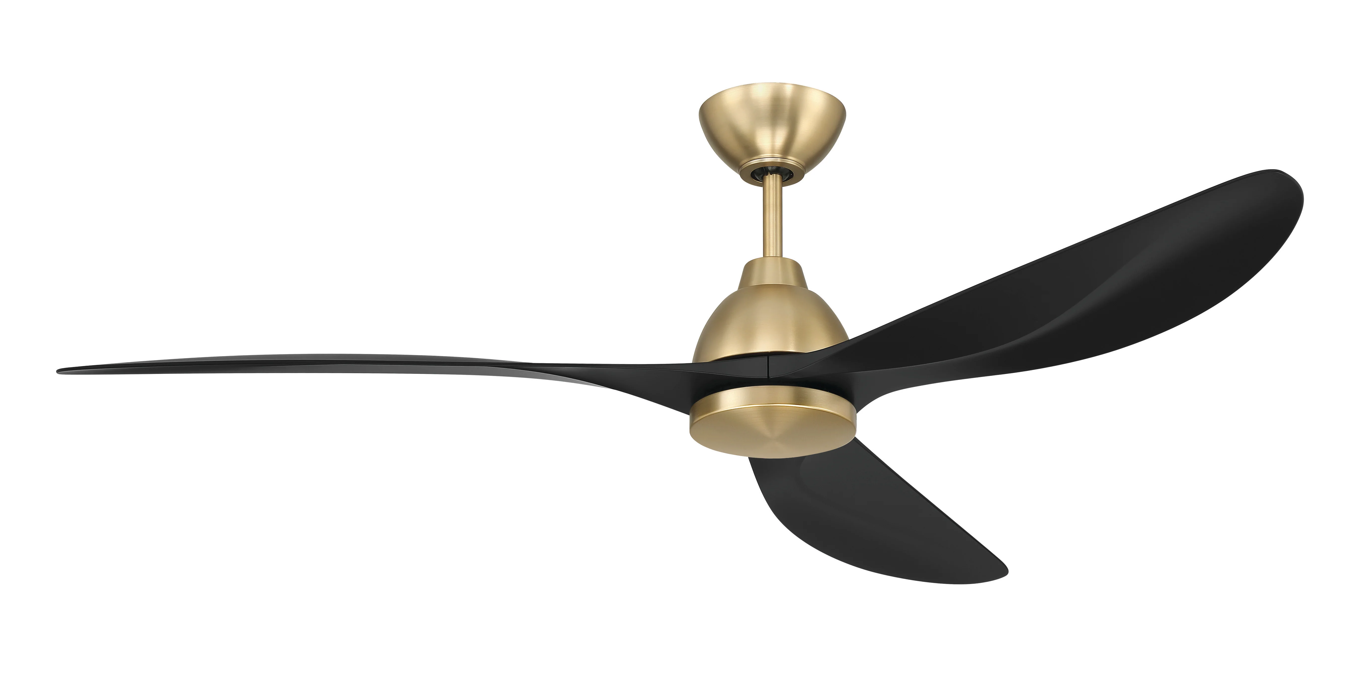 Frazier 56" 3-blade Indoor Ceiling Fan Fan Satin Brass