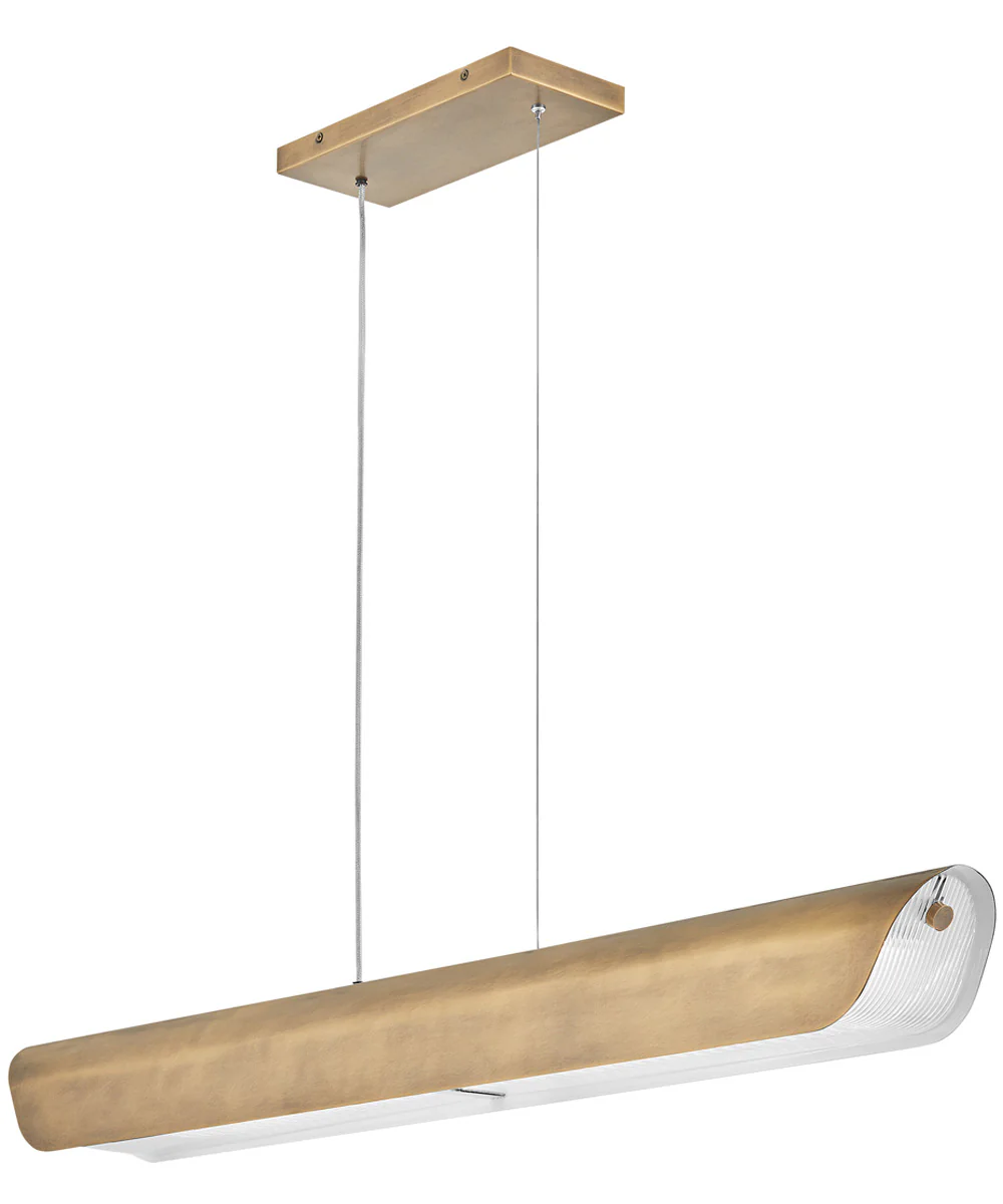Arco LED-Light Medium Linear in Heritage Brass - Image 2