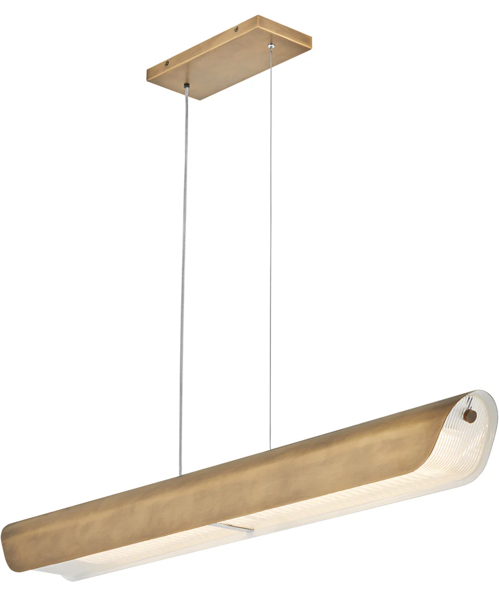 Arco LED-Light Medium Linear in Heritage Brass - Image 3