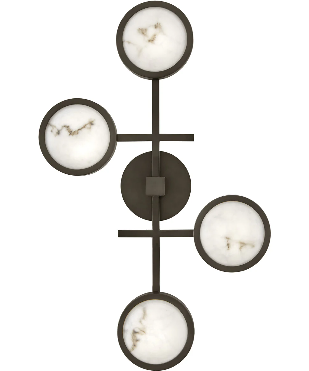 Cava LED-Light Large Flush Mount in Black Oxide - Image 2