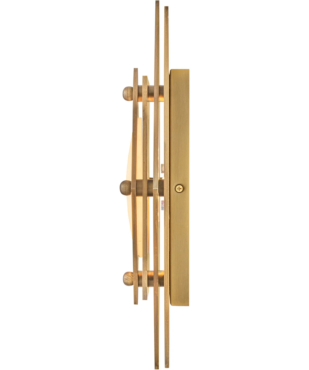 Claude LED-Light Medium LED Flush Mount in Heritage Brass - Image 6