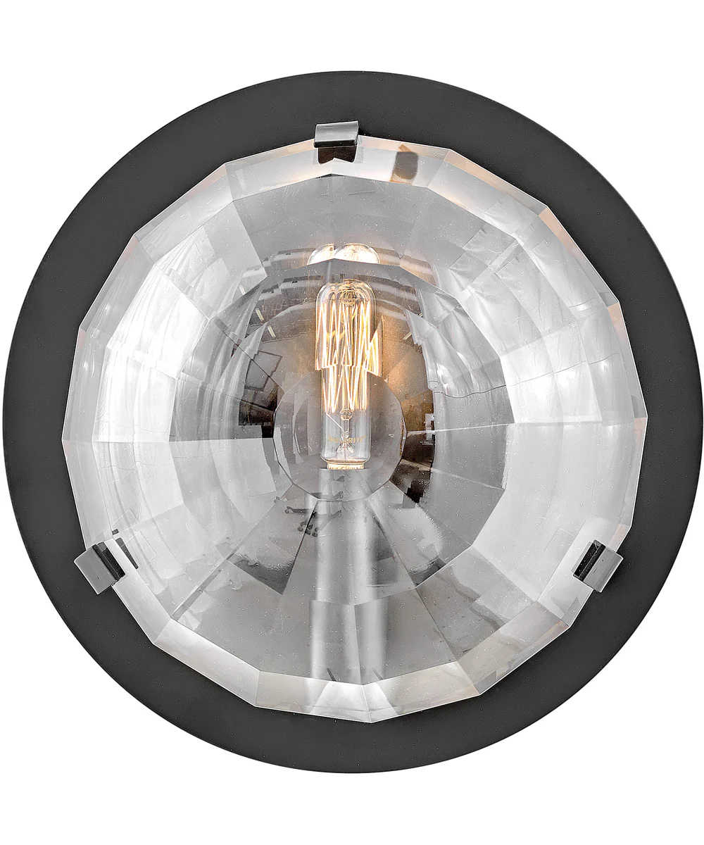 Nala 1-Light Small Single Light Sconce in Black - Image 2