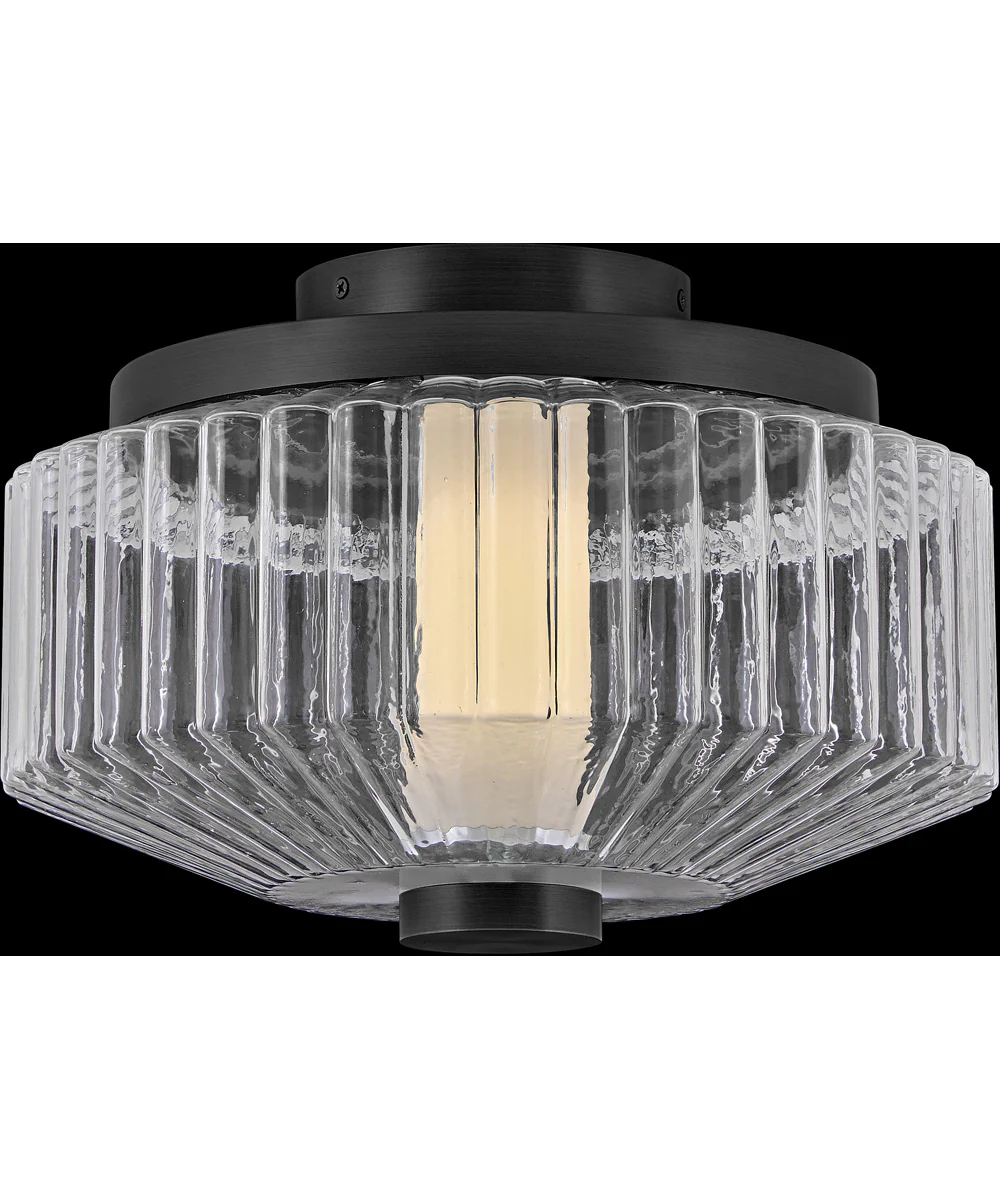 Reign LED-Light Small LED Flush Mount in Black - Image 3