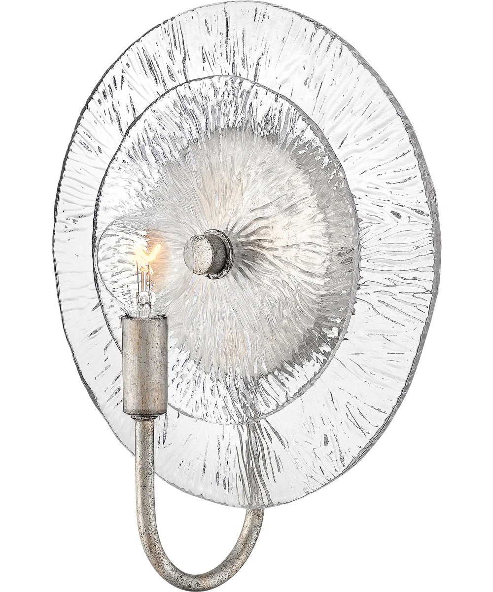 Rene 1-Light Medium Single Light Sconce in Glacial - Image 3