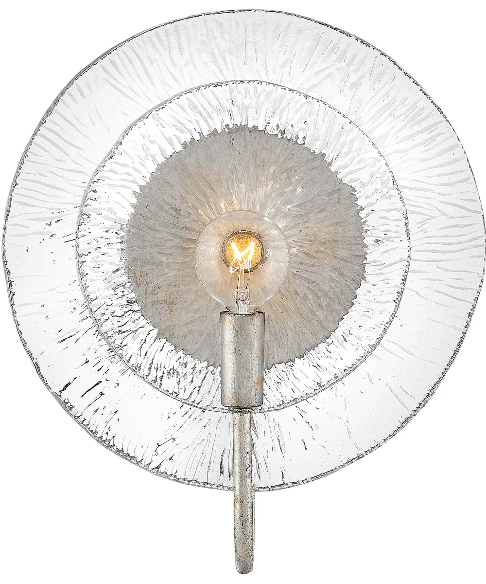 Rene 1-Light Medium Single Light Sconce in Glacial - Image 5