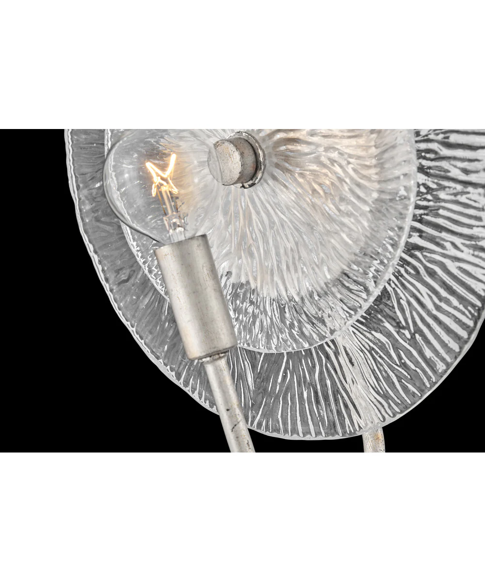 Rene 1-Light Medium Single Light Sconce in Glacial - Image 8