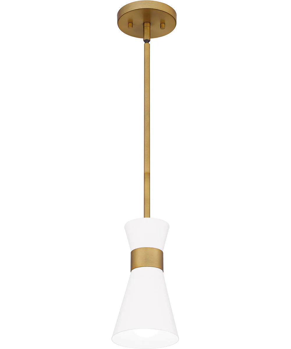 Fremont Small 1-light Mini Pendant Aged Brass - Image 5