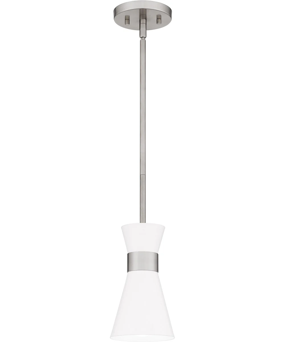 Fremont Small 1-light Mini Pendant Brushed Nickel - Image 2