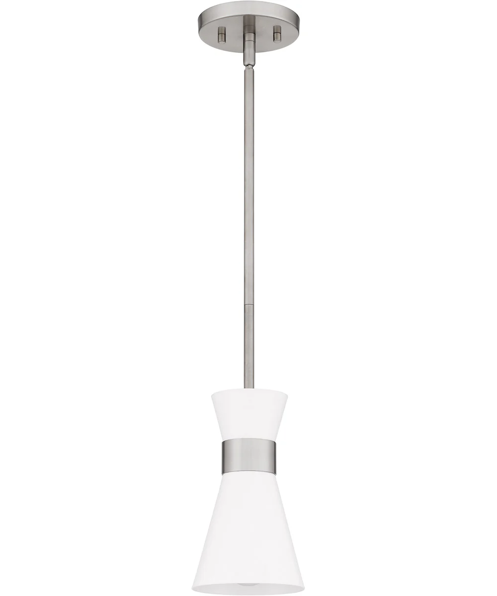 Fremont Small 1-light Mini Pendant Brushed Nickel - Image 3