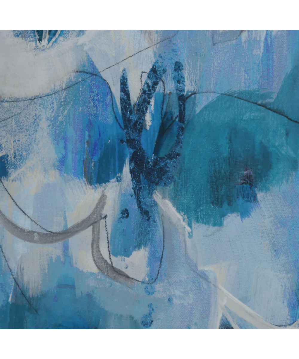 Fresh Start Blue Abstract Prints, Set of 6 - Image 5
