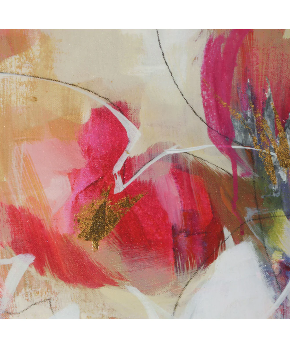 Fresh Start Red Abstract Prints, Set of 6 - Image 5