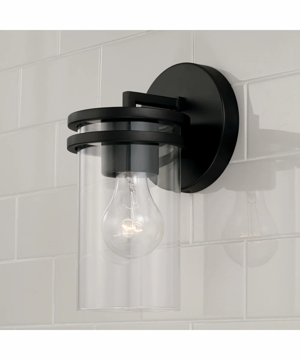 Fuller 1-Light Sconce Matte Black - Image 2