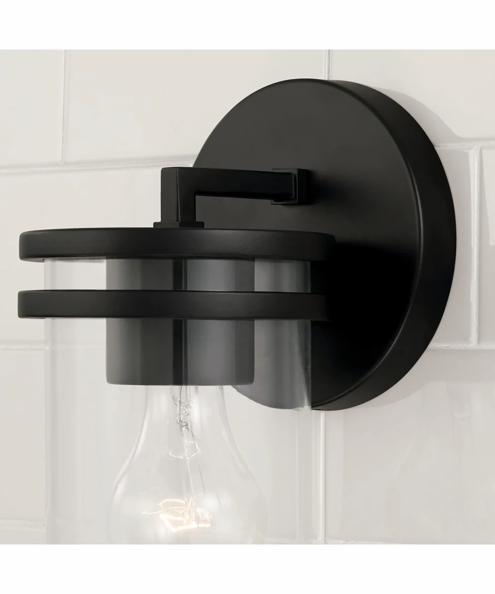 Fuller 1-Light Sconce Matte Black - Image 3