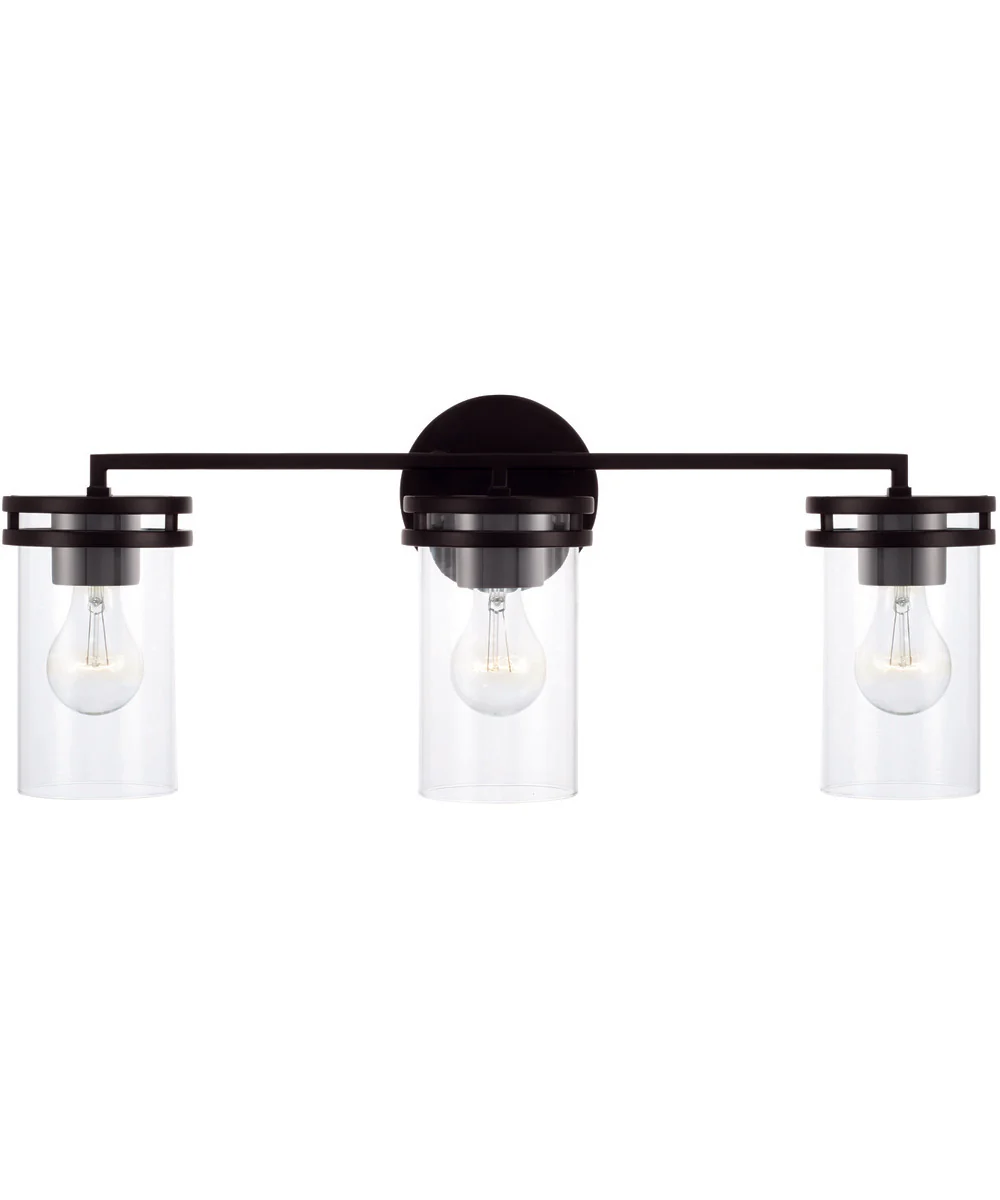 Fuller 3-Light Vanity Matte Black - Image 5