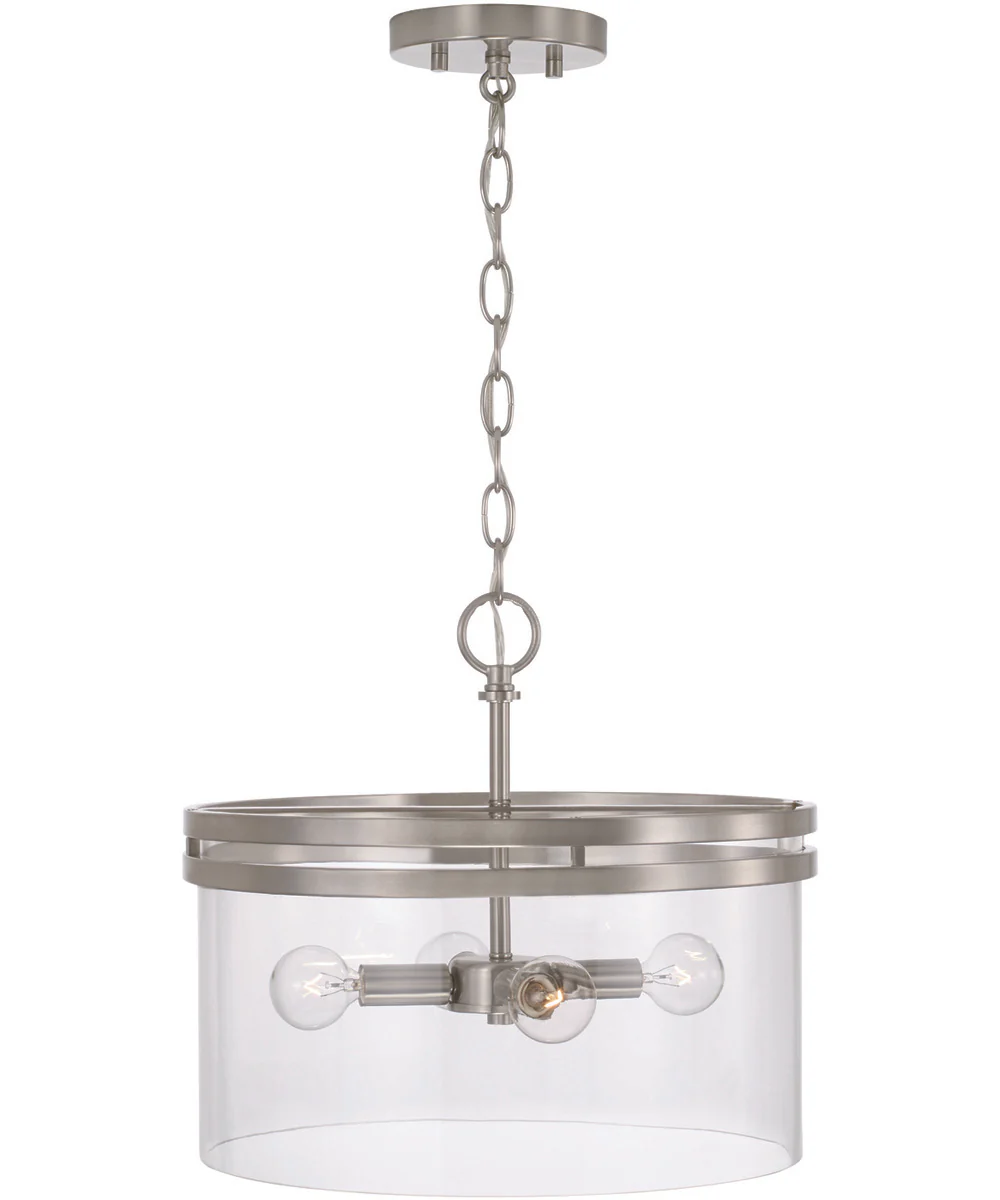 Fuller 4-Light Semi-Flush Brushed Nickel - Image 4