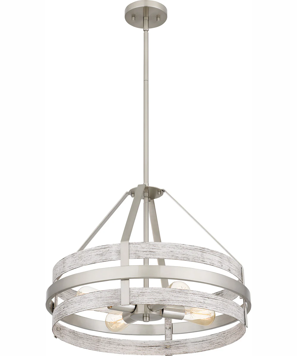 Gadsen 4-light Pendant Brushed Nickel - Image 5