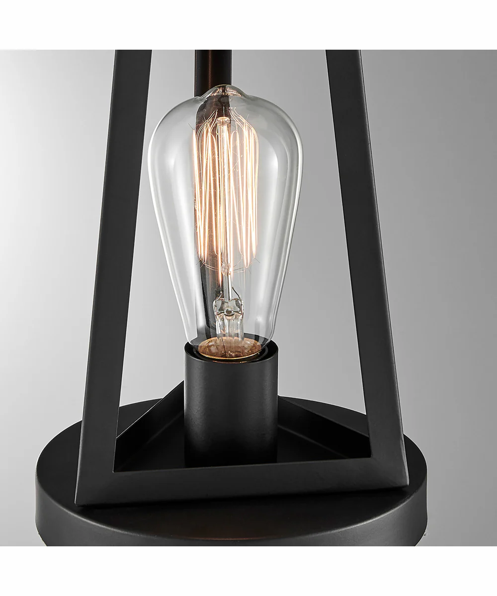Galini 1-Light 2 Pack-Table Lamp With N.Light Black/Oatmeal Shade - Image 2
