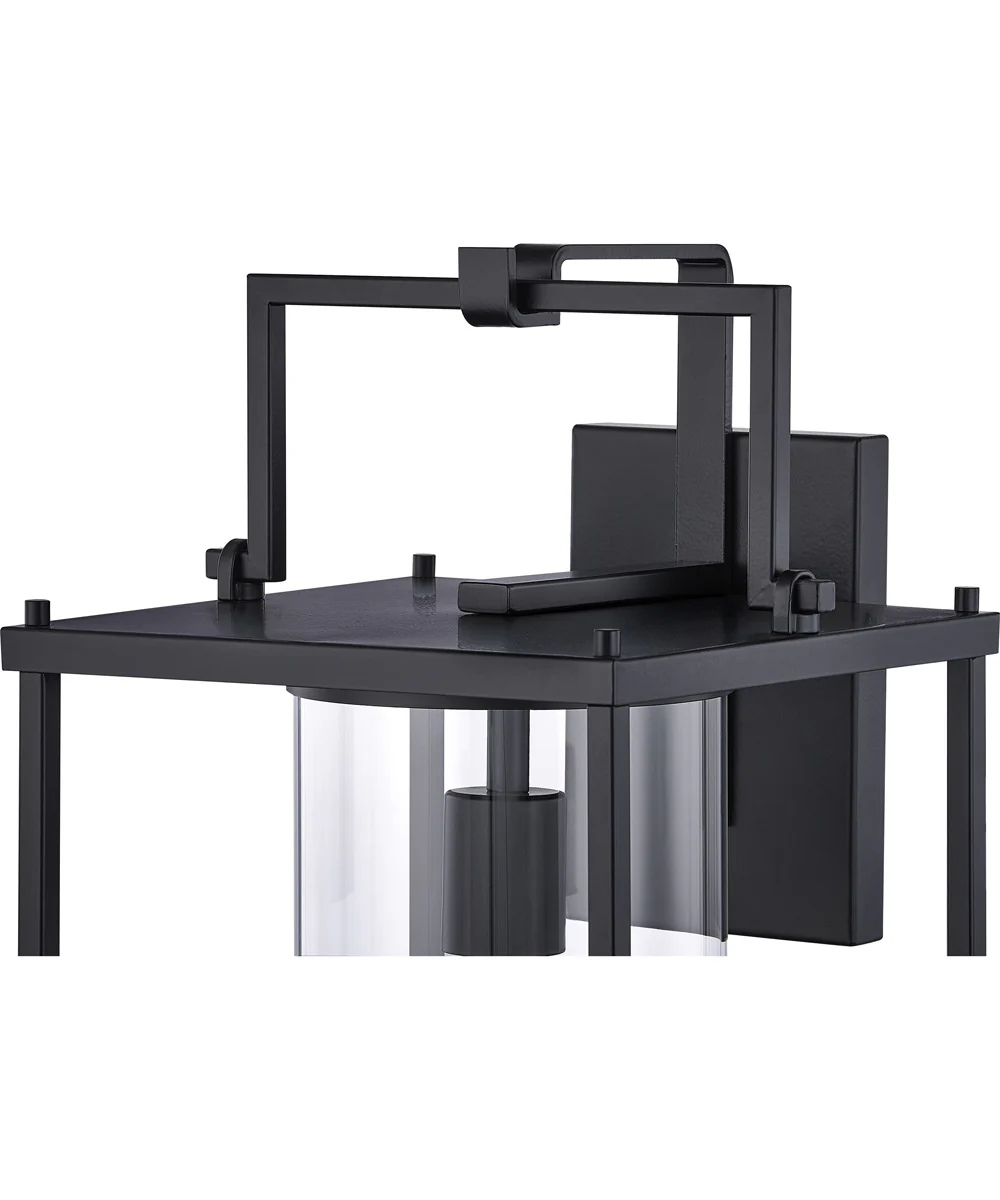 Garrett Large 1-light Outdoor Wall Light Matte Black - Image 6