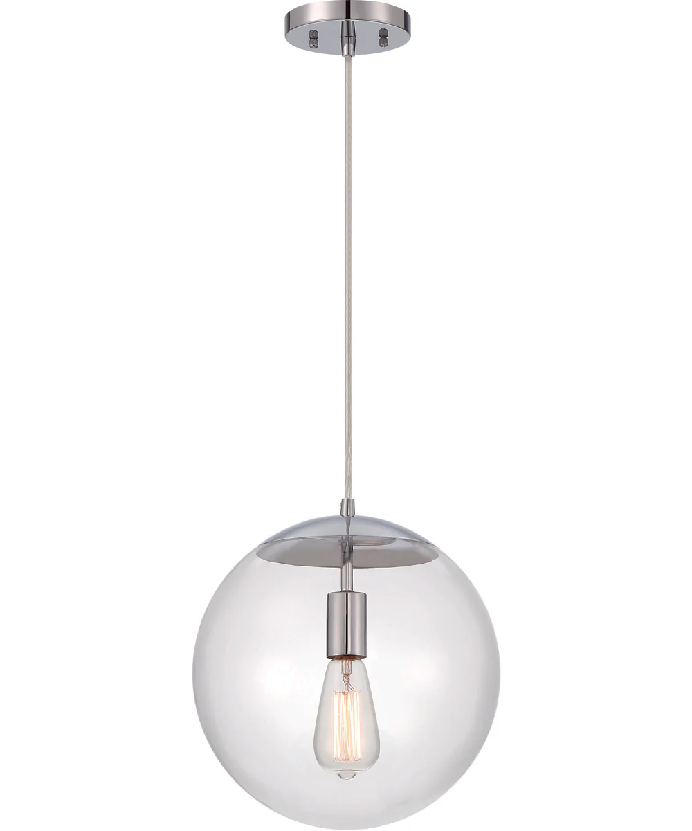 Gaze 1-Light Pendant Chrome - Image 2