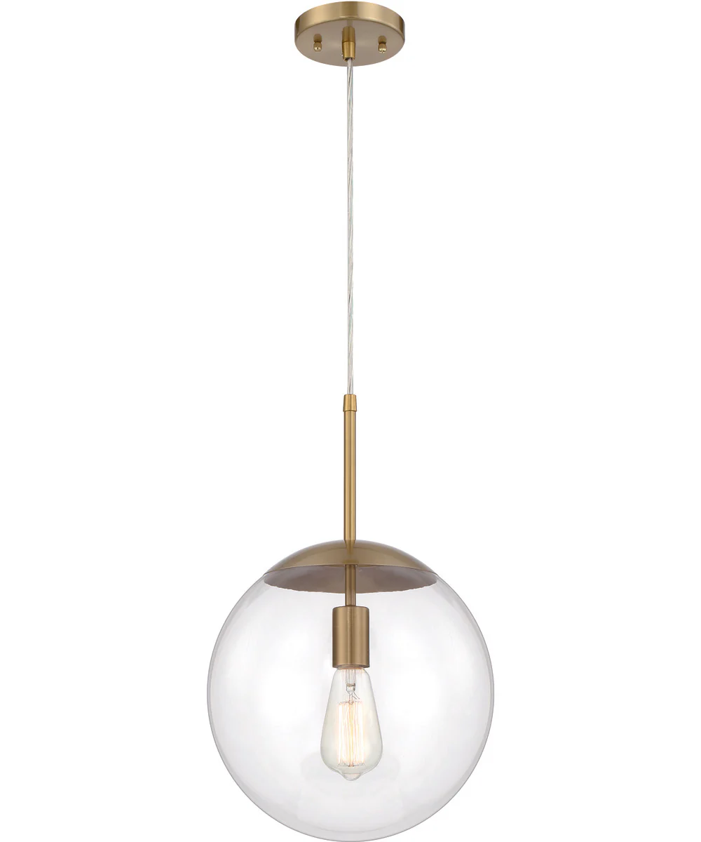 Gaze 1-Light Pendant Satin Brass - Image 2