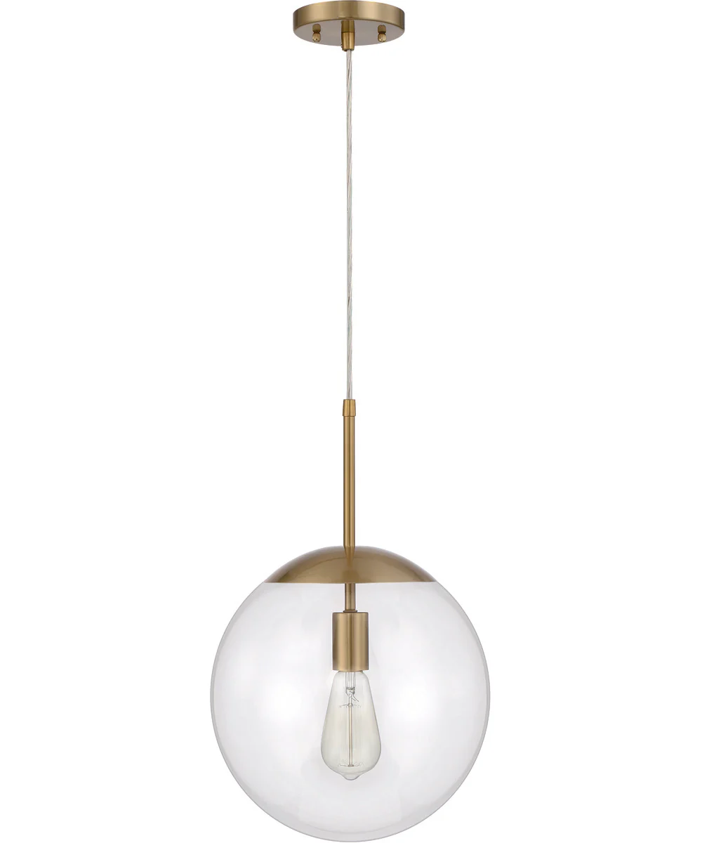 Gaze 1-Light Pendant Satin Brass - Image 3