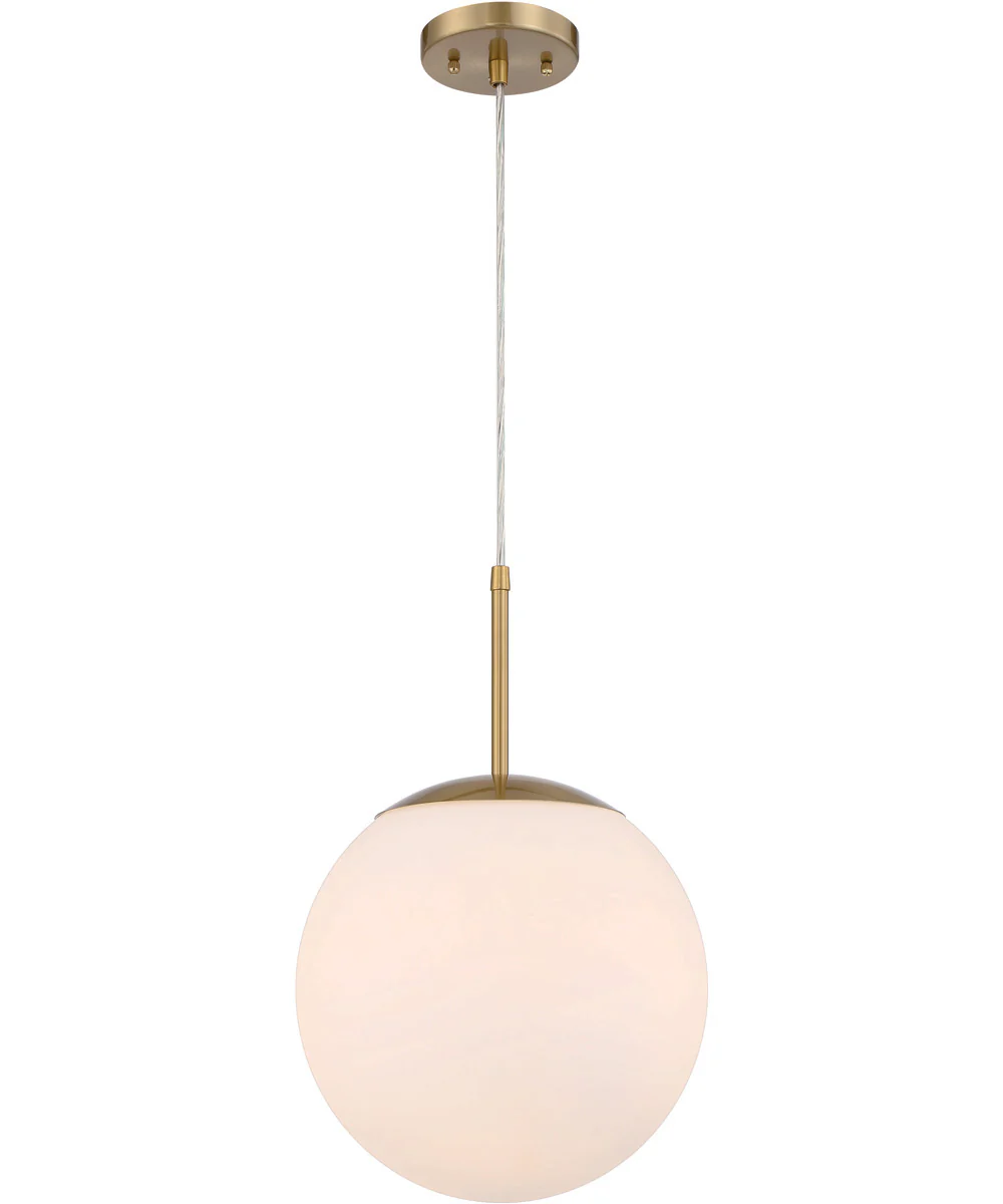 Gaze 1-Light Pendant Satin Brass - Image 2