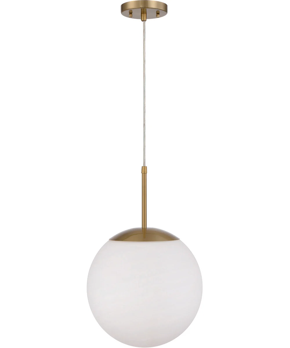 Gaze 1-Light Pendant Satin Brass - Image 3